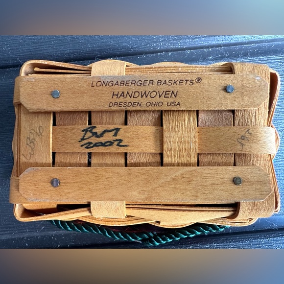 2002 Longaberger Business Card basket - Picture 5 of 5